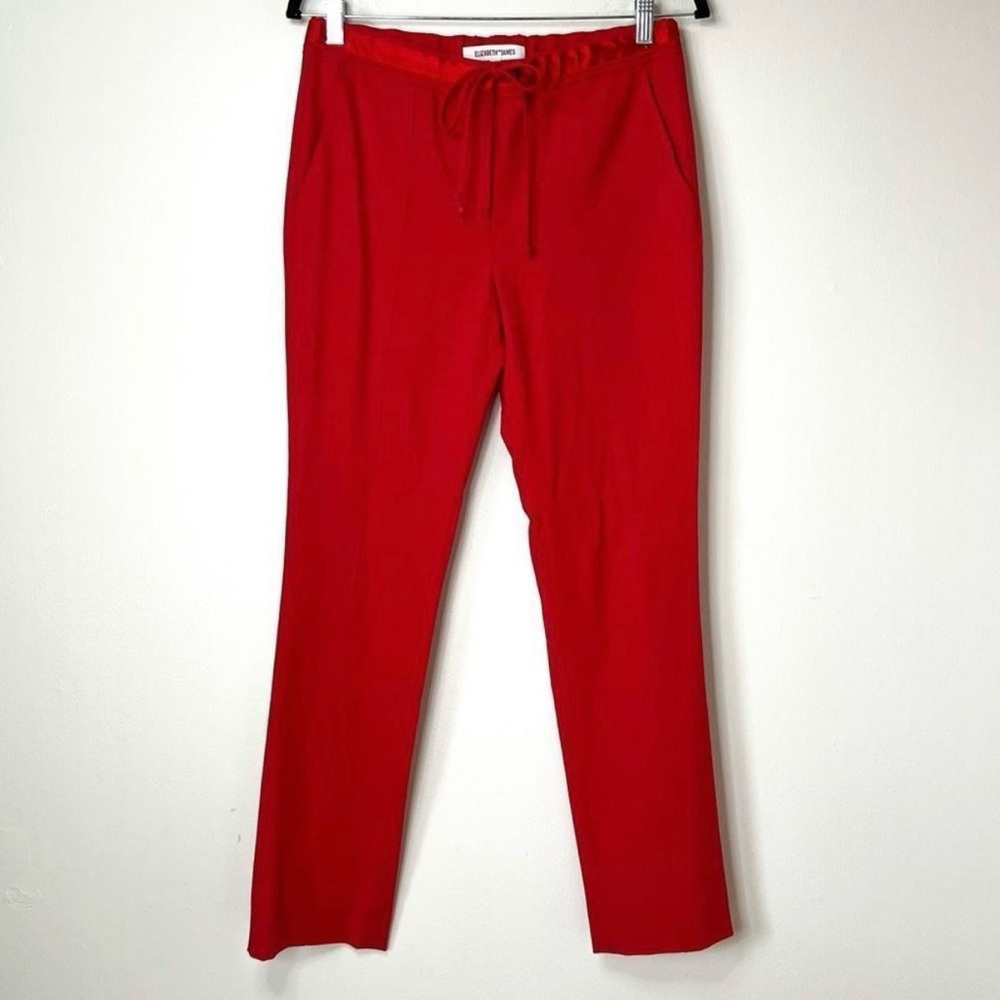 Red Drawstring Pants